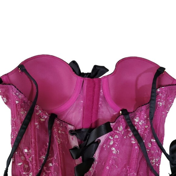 Pussycat Dolls by Robin Antin Shhh womens intimate Set size small bra 34 B nwt - Picture 5 of 13